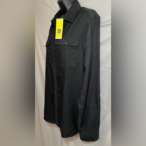 Black button down - Picture 6 of 9